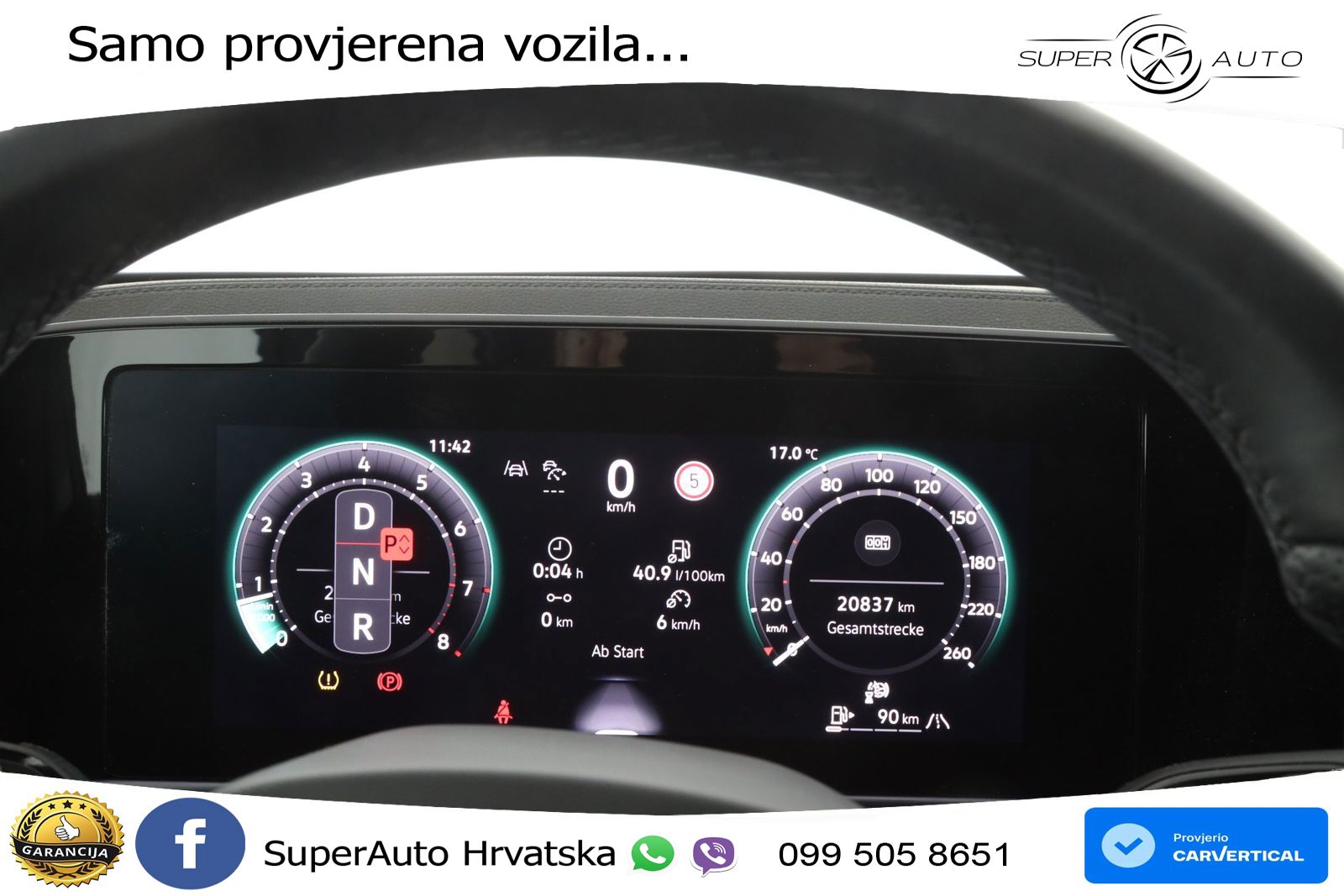 Volkswagen Passat Variant 2.0 TSI (265 KS) 4MOTION DSG R-Line LED+GR SJED+ACC
