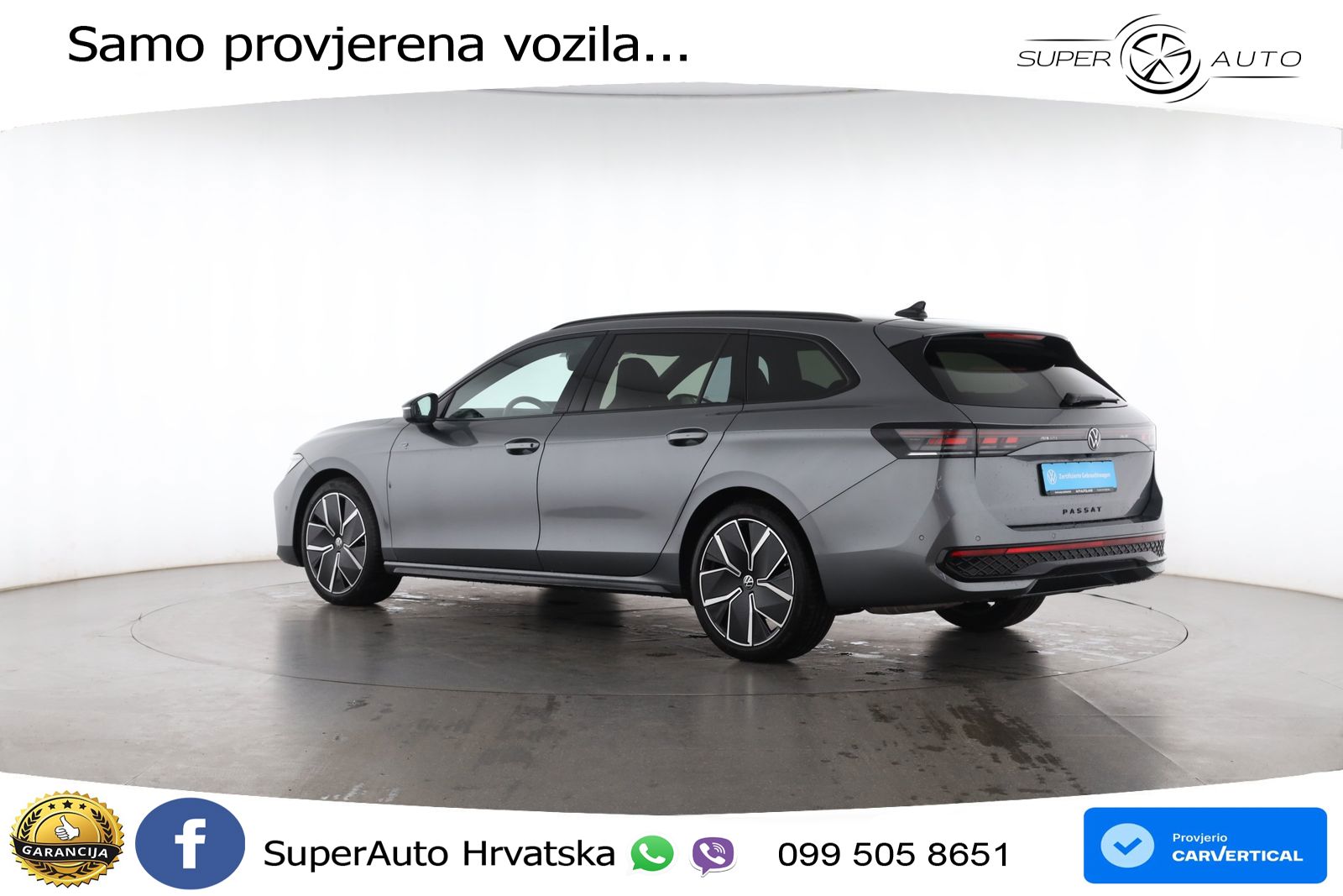Volkswagen Passat Variant 2.0 TSI (265 KS) 4MOTION DSG R-Line LED+GR SJED+ACC