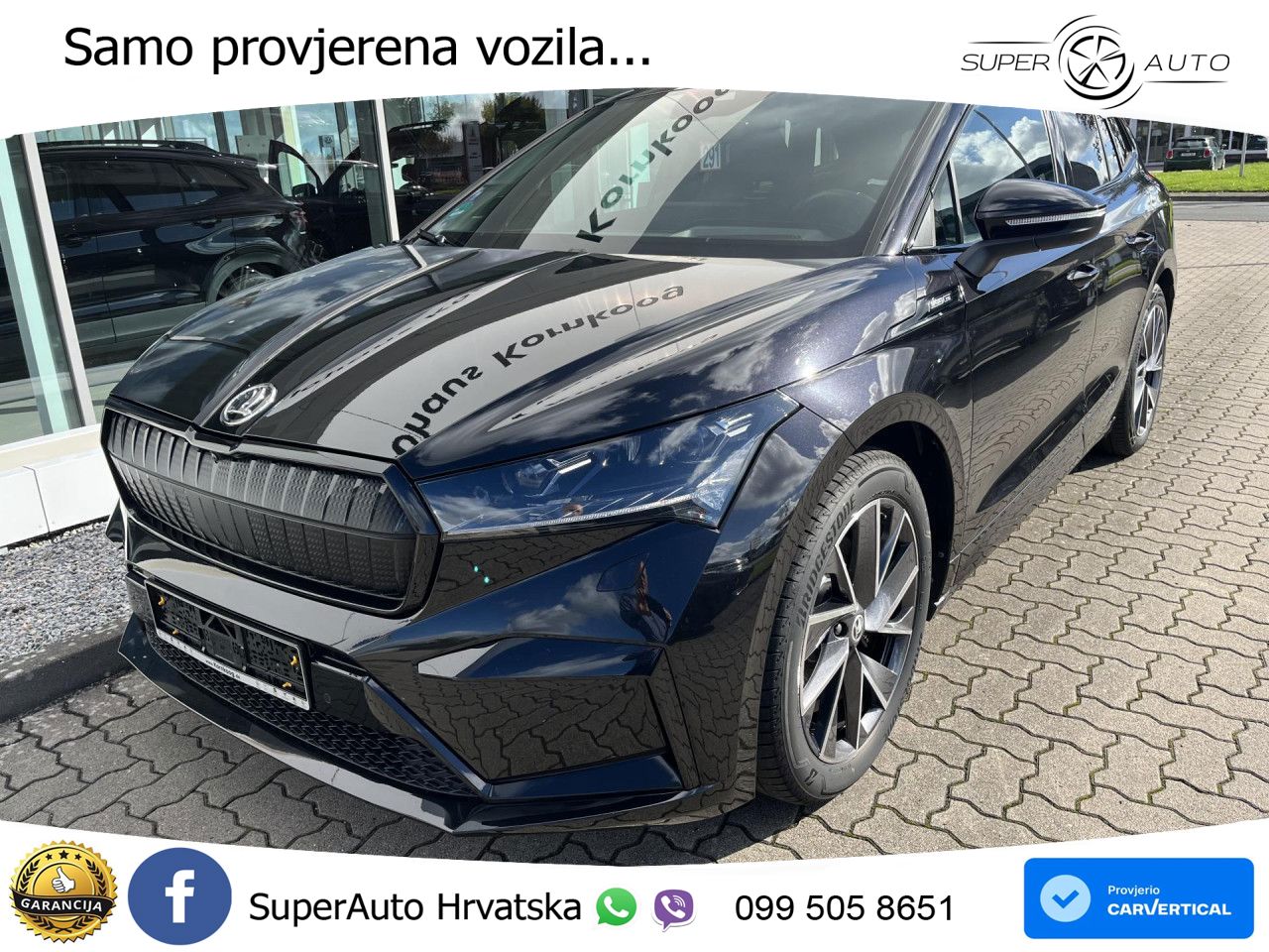 Škoda Enyaq iV 80x 82 kWh (265 KS) AWD SportLine MATRIX+GR SJED+KAM