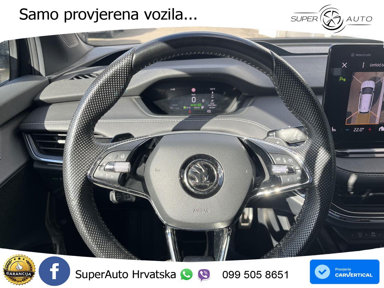 Škoda Enyaq iV 80x 82 kWh (265 KS) AWD SportLine MATRIX+GR SJED+KAM