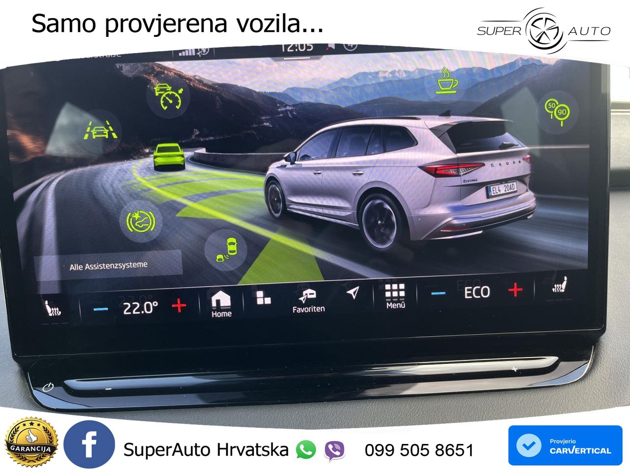 Škoda Enyaq iV 80x 82 kWh (265 KS) AWD SportLine MATRIX+GR SJED+KAM