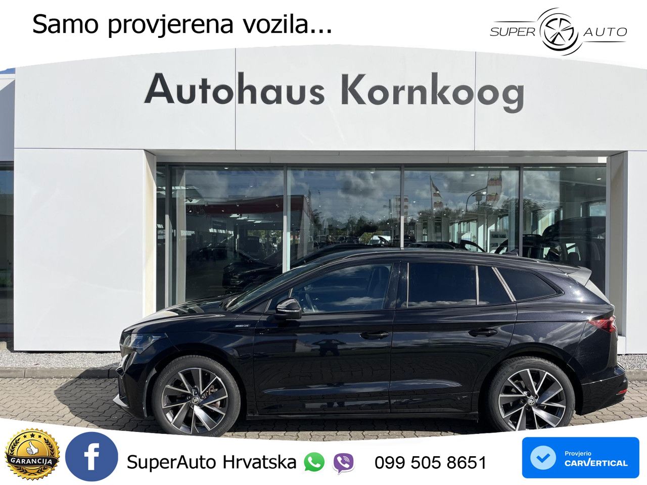 Škoda Enyaq iV 80x 82 kWh (265 KS) AWD SportLine MATRIX+GR SJED+KAM