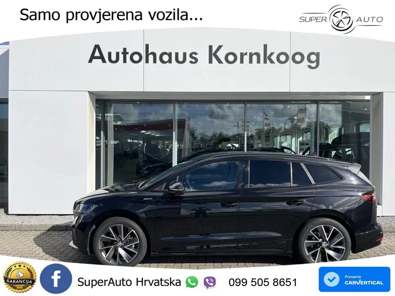 Škoda Enyaq iV 80x 82 kWh (265 KS) AWD SportLine MATRIX+GR SJED+KAM