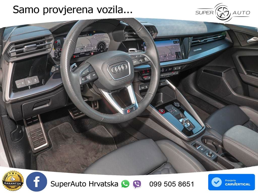 Audi RS3 Sedan 2.5 TFSI (400 KS) quattro S tronic MATRIX+GR SJED+KAM