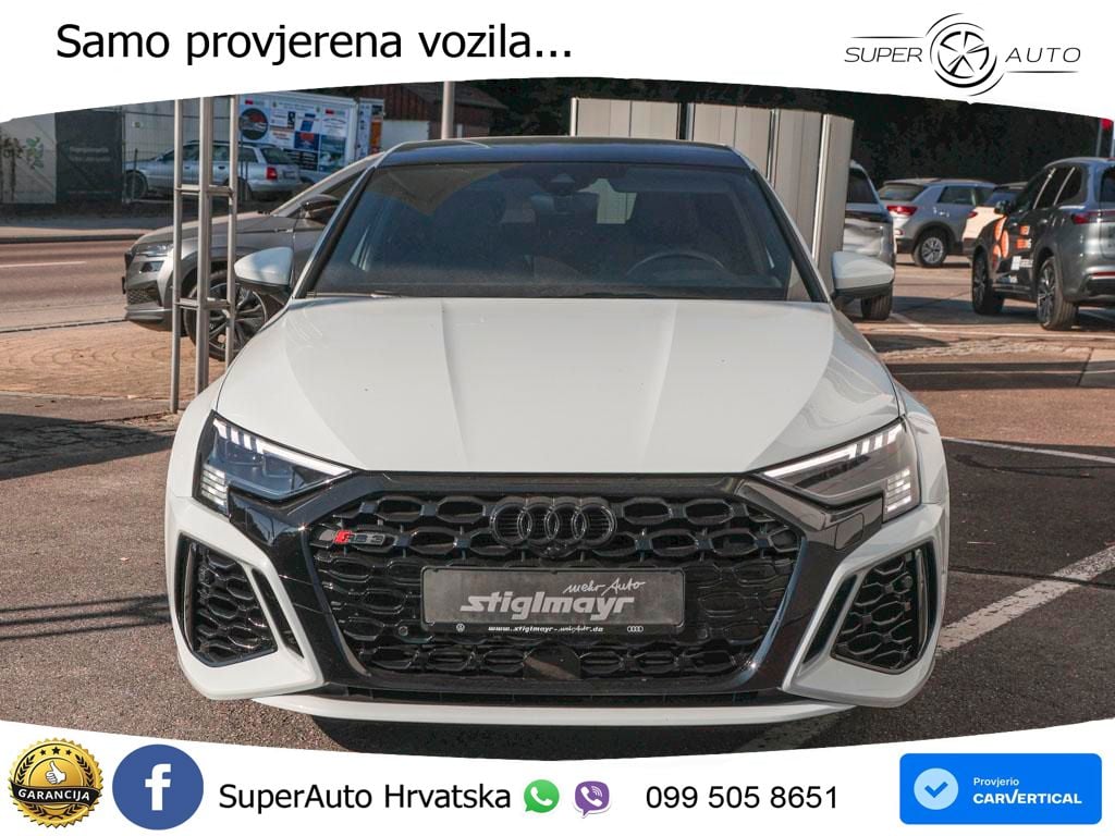 Audi RS3 Sedan 2.5 TFSI (400 KS) quattro S tronic MATRIX+GR SJED+KAM