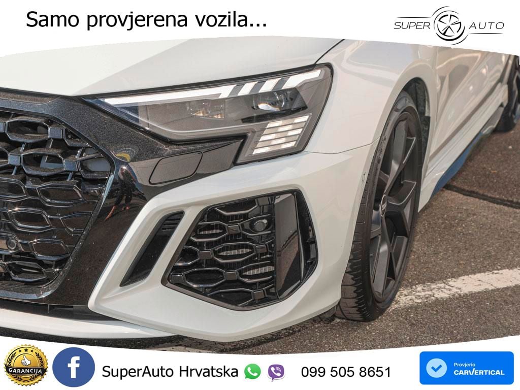 Audi RS3 Sedan 2.5 TFSI (400 KS) quattro S tronic MATRIX+GR SJED+KAM