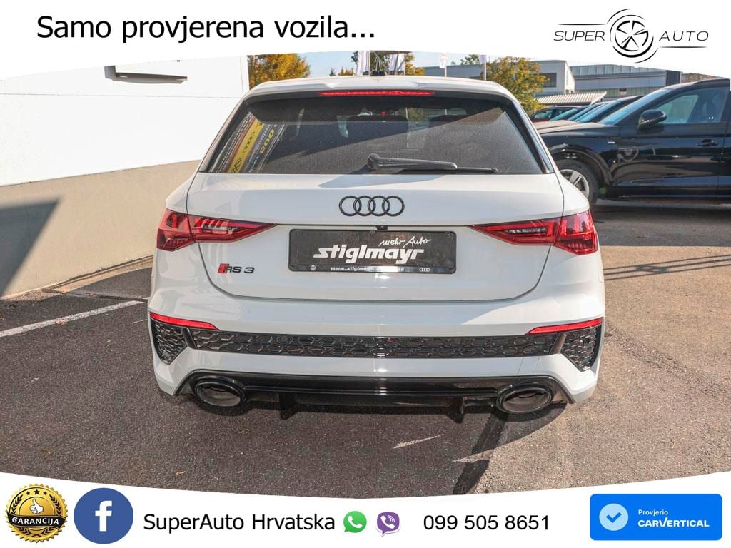 Audi RS3 Sedan 2.5 TFSI (400 KS) quattro S tronic MATRIX+GR SJED+KAM