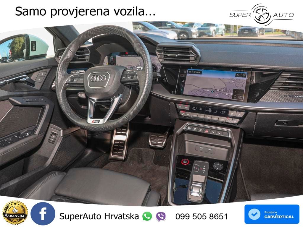 Audi RS3 Sedan 2.5 TFSI (400 KS) quattro S tronic MATRIX+GR SJED+KAM