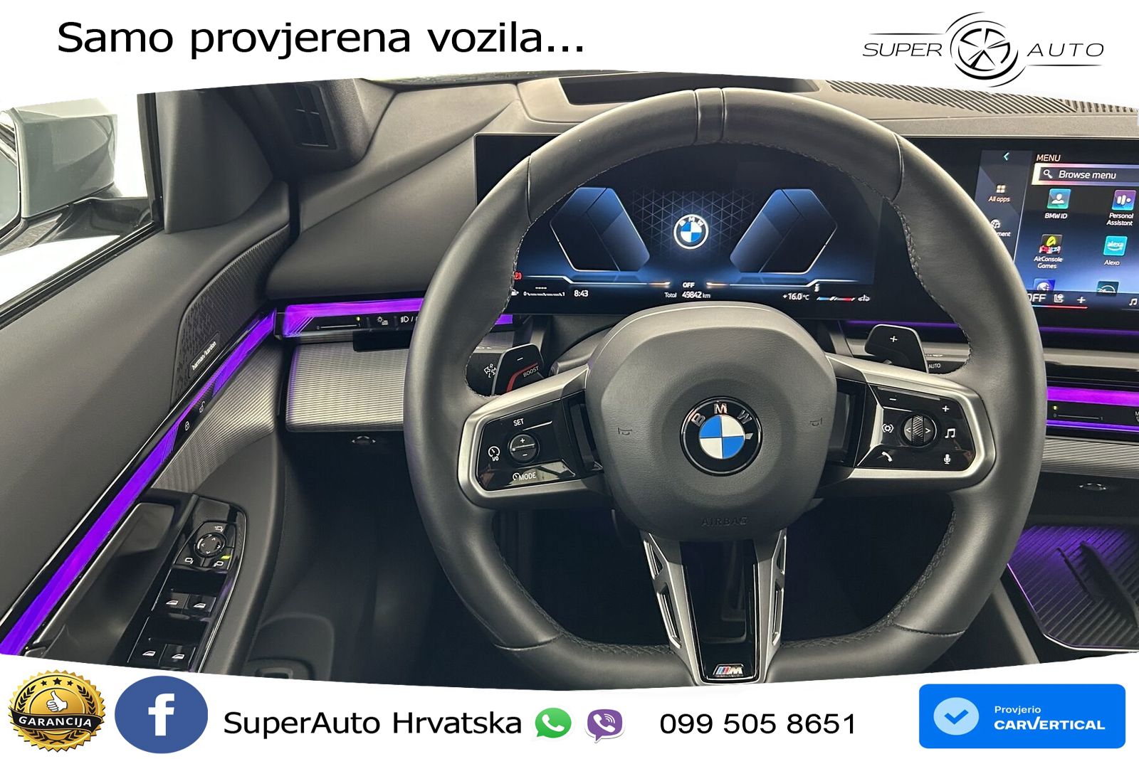 BMW 520d (197 KS) Steptronic M Sport LED+GR SJED+ACC