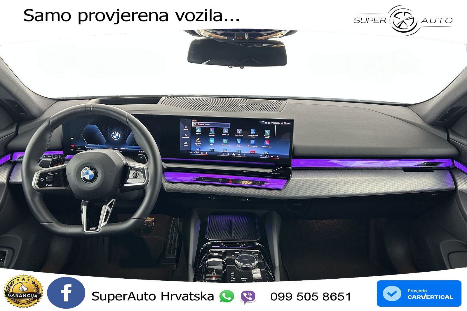 BMW 520d (197 KS) Steptronic M Sport LED+GR SJED+ACC