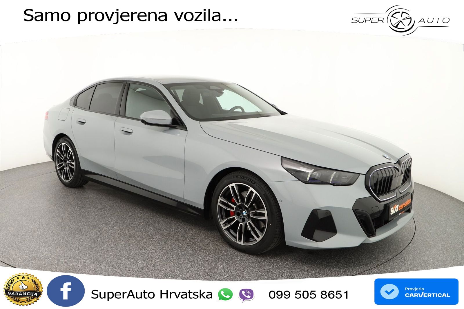 BMW 520d (197 KS) Steptronic M Sport LED+GR SJED+ACC