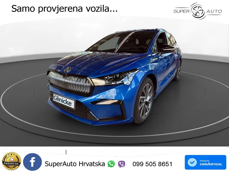 Škoda Enyaq 85 82 kWh (286 KS) SportLine LED+GR SJED+ACC