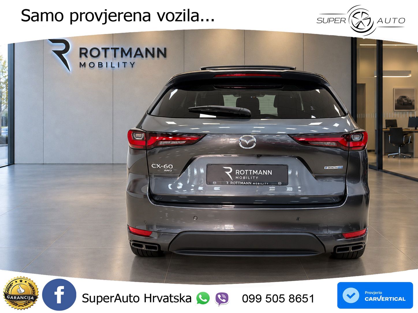 Mazda CX-60 2.5 e-Skyactiv (328 KS) AWD Automatic MATRIX+GR SJED+KAM