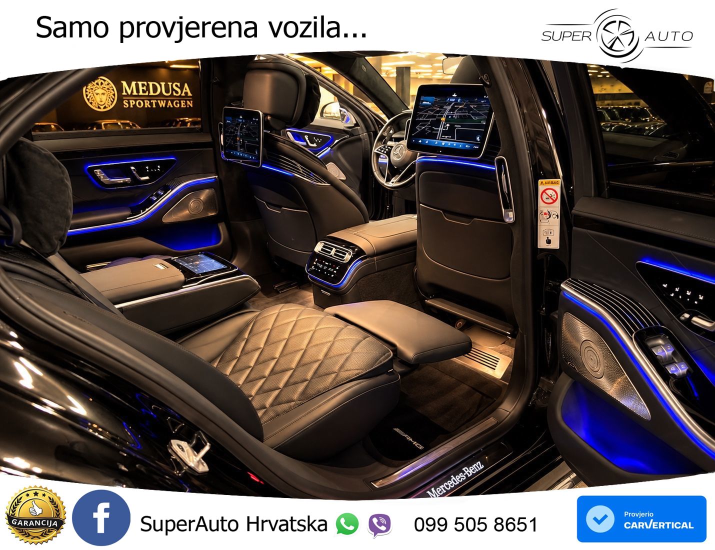 Mercedes S 580 V8 (503 KS) EQ Boost 4MATIC 9G-TRONIC AMG LED+GR SJED+ACC