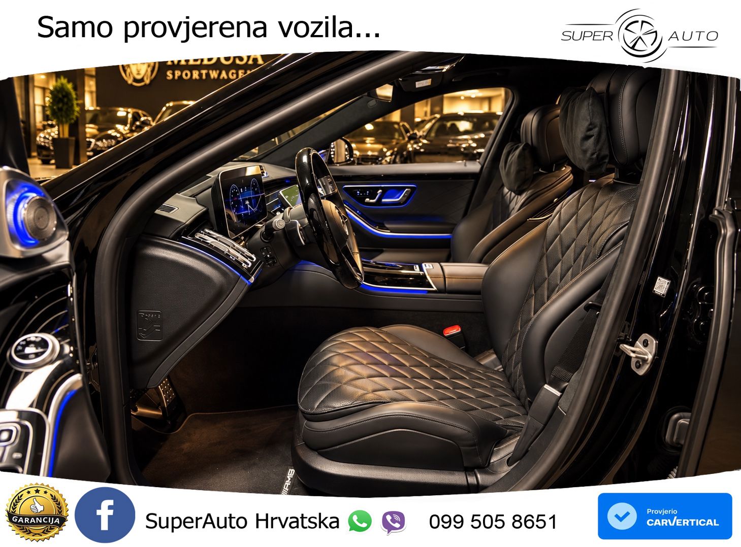 Mercedes S 580 V8 (503 KS) EQ Boost 4MATIC 9G-TRONIC AMG LED+GR SJED+ACC