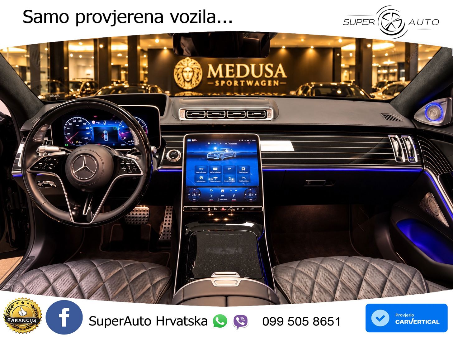 Mercedes S 580 V8 (503 KS) EQ Boost 4MATIC 9G-TRONIC AMG LED+GR SJED+ACC