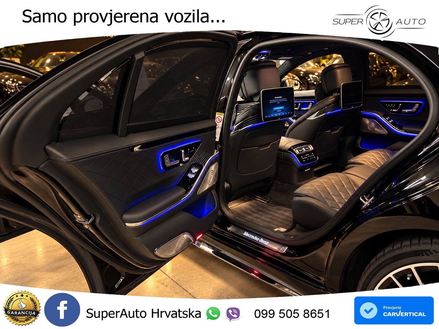 Mercedes S 580 V8 (503 KS) EQ Boost 4MATIC 9G-TRONIC AMG LED+GR SJED+ACC