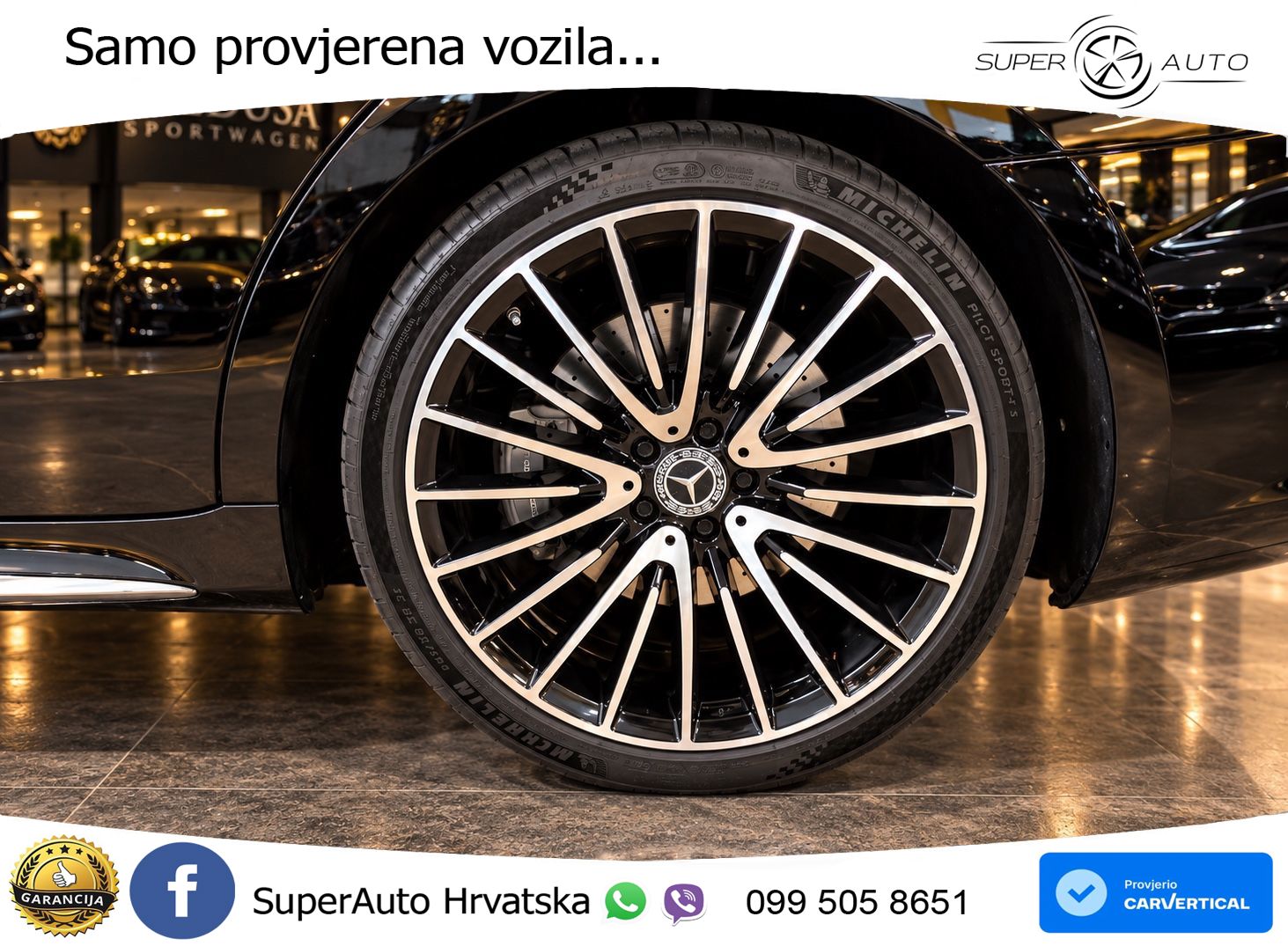 Mercedes S 580 V8 (503 KS) EQ Boost 4MATIC 9G-TRONIC AMG LED+GR SJED+ACC