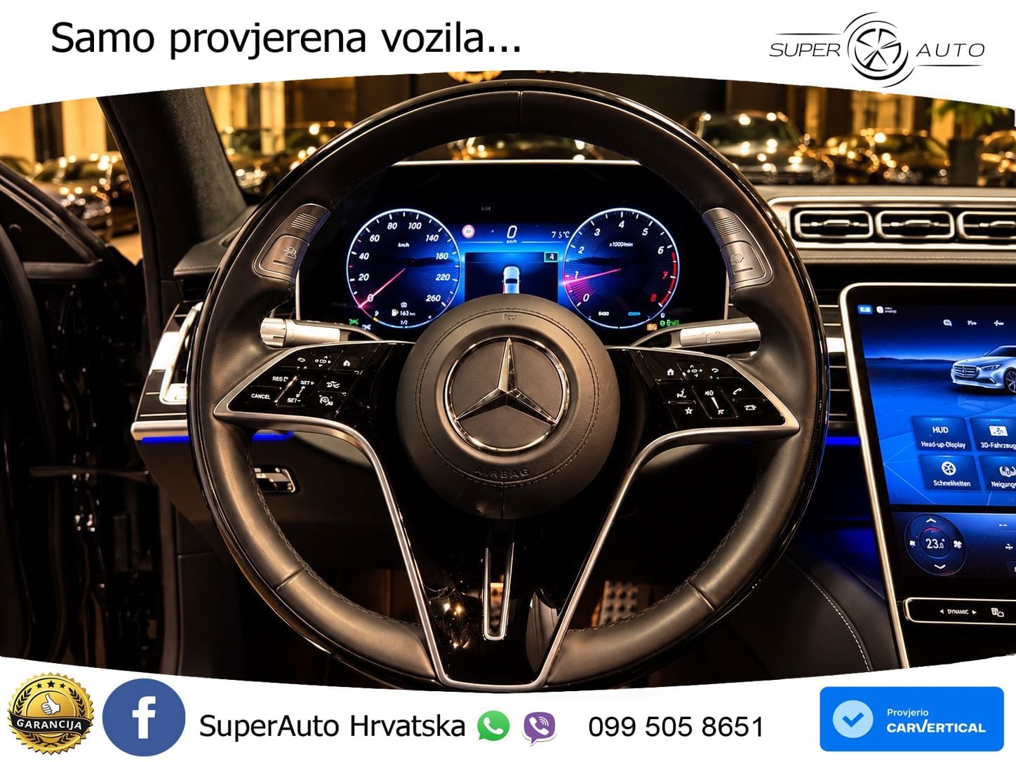 Mercedes S 580 V8 (503 KS) EQ Boost 4MATIC 9G-TRONIC AMG LED+GR SJED+ACC