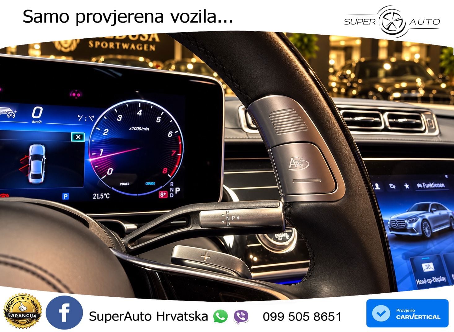 Mercedes S 580 V8 (503 KS) EQ Boost 4MATIC 9G-TRONIC AMG LED+GR SJED+ACC
