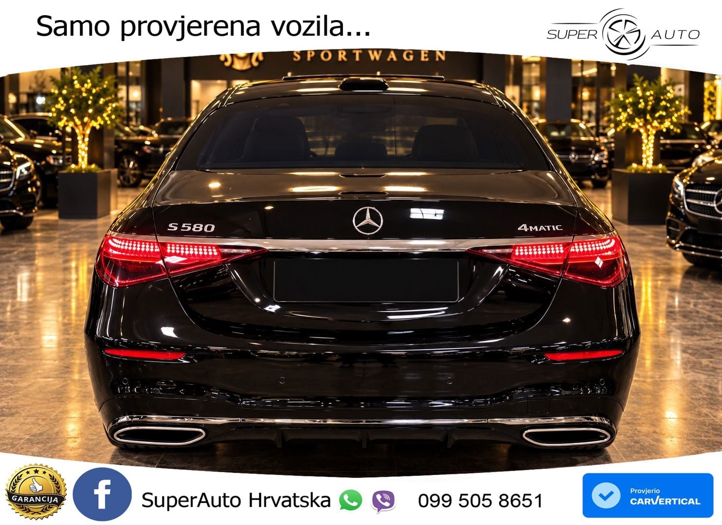Mercedes S 580 V8 (503 KS) EQ Boost 4MATIC 9G-TRONIC AMG LED+GR SJED+ACC