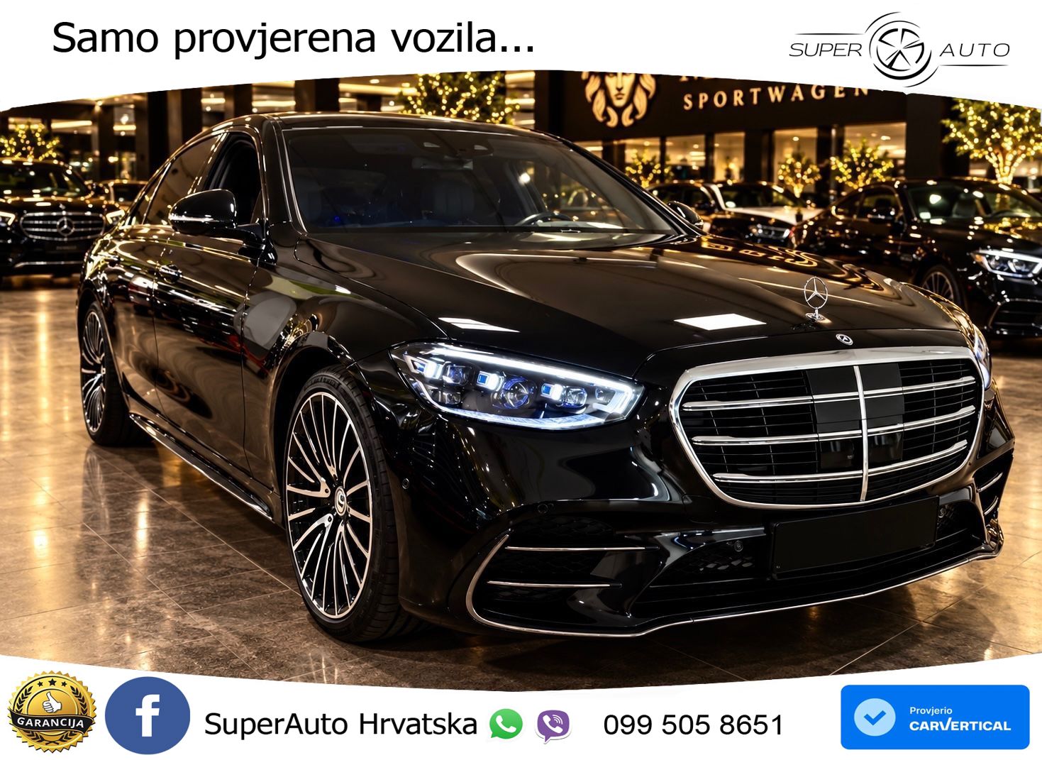 Mercedes S 580 V8 (503 KS) EQ Boost 4MATIC 9G-TRONIC AMG LED+GR SJED+ACC