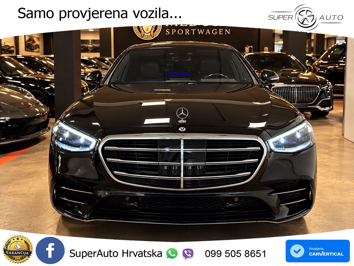 Mercedes S 580 V8 (503 KS) EQ Boost 4MATIC 9G-TRONIC AMG LED+GR SJED+ACC