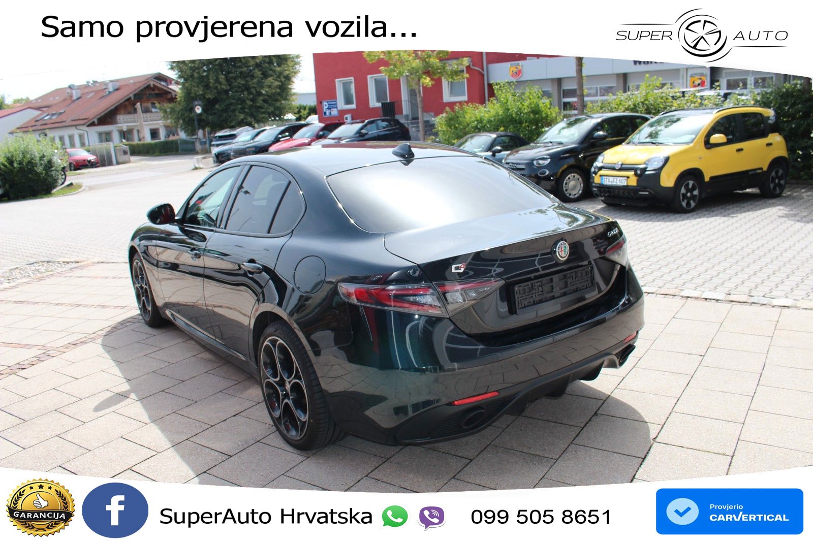 Alfa Romeo Giulia 2.0 Turbo (280 KS) Q4 Automatic LED+GR SJED+ACC