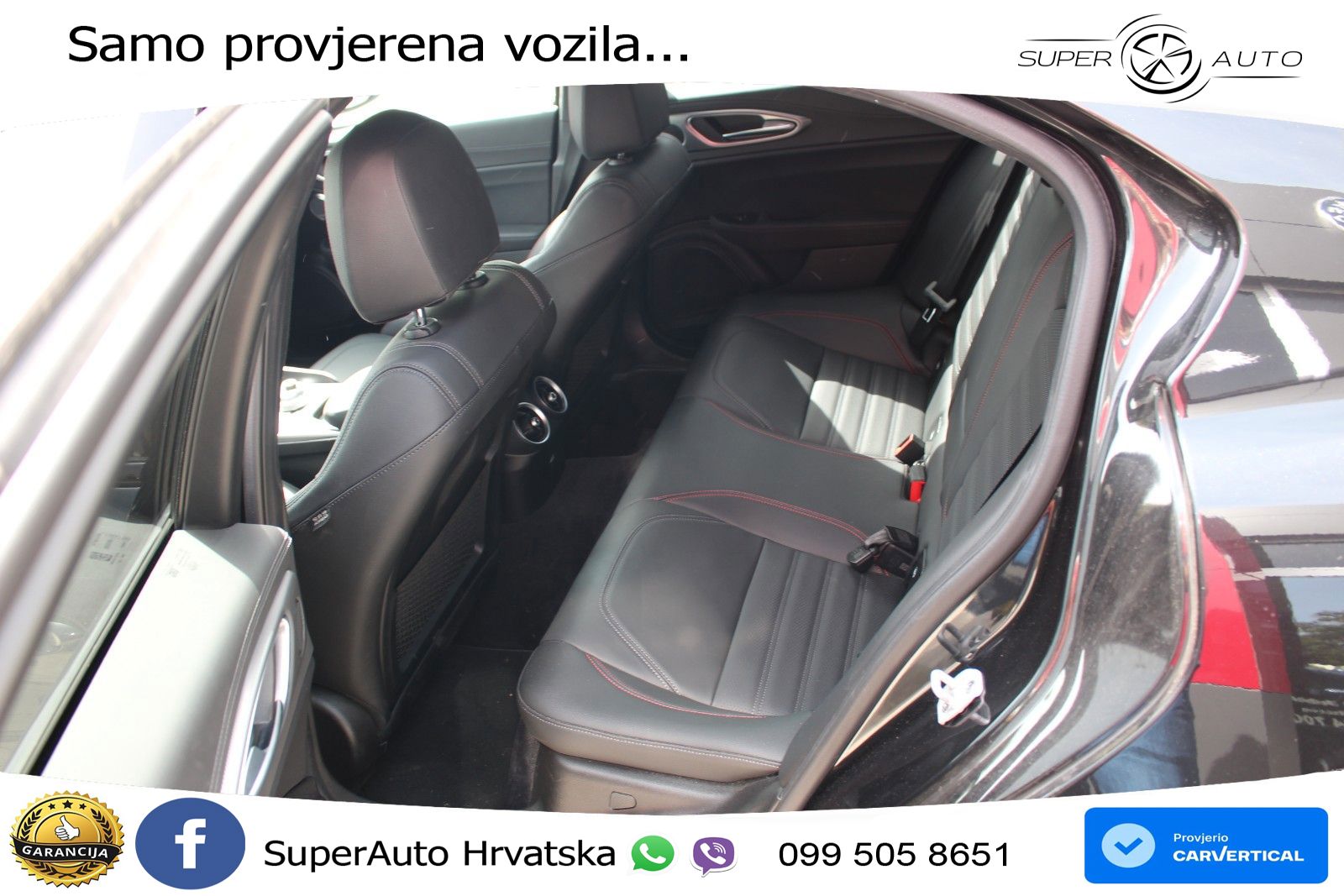 Alfa Romeo Giulia 2.0 Turbo (280 KS) Q4 Automatic LED+GR SJED+ACC
