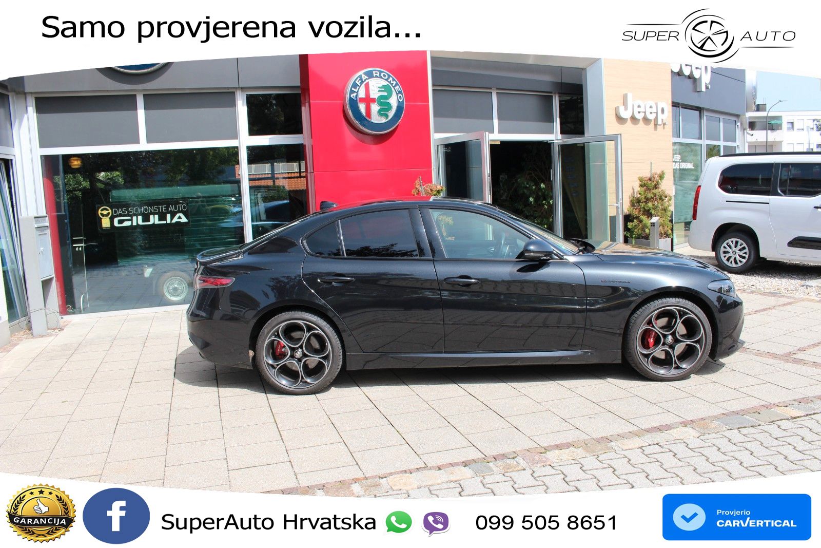 Alfa Romeo Giulia 2.0 Turbo (280 KS) Q4 Automatic LED+GR SJED+ACC