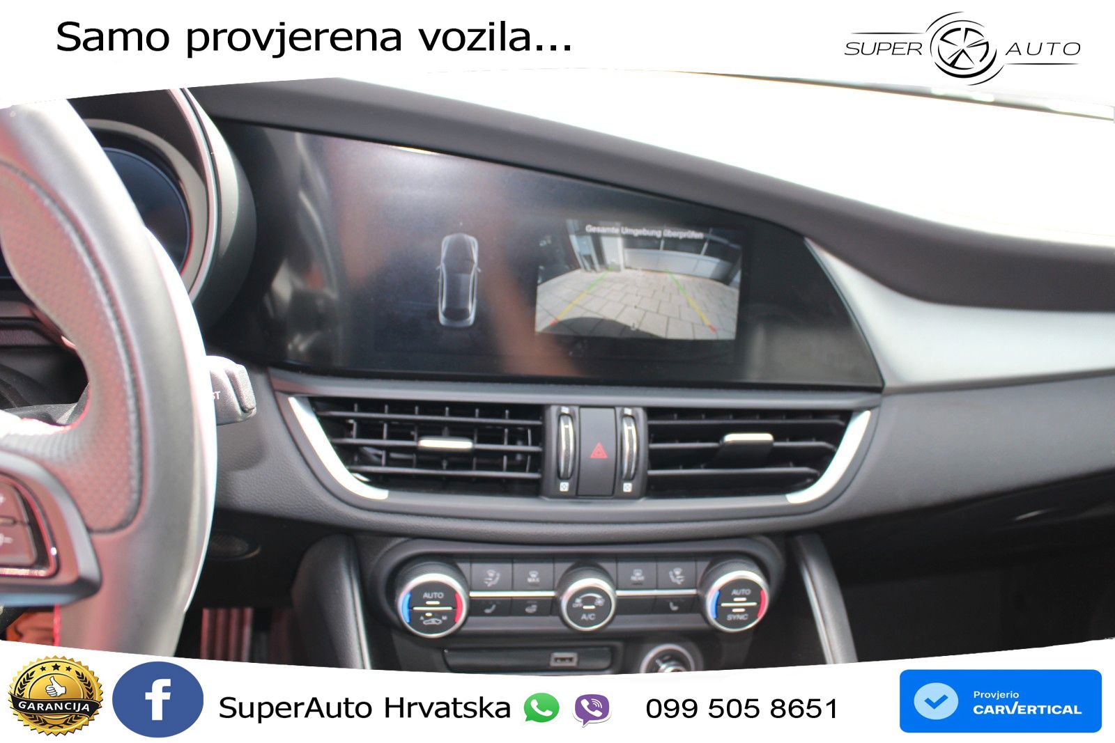 Alfa Romeo Giulia 2.0 Turbo (280 KS) Q4 Automatic LED+GR SJED+ACC