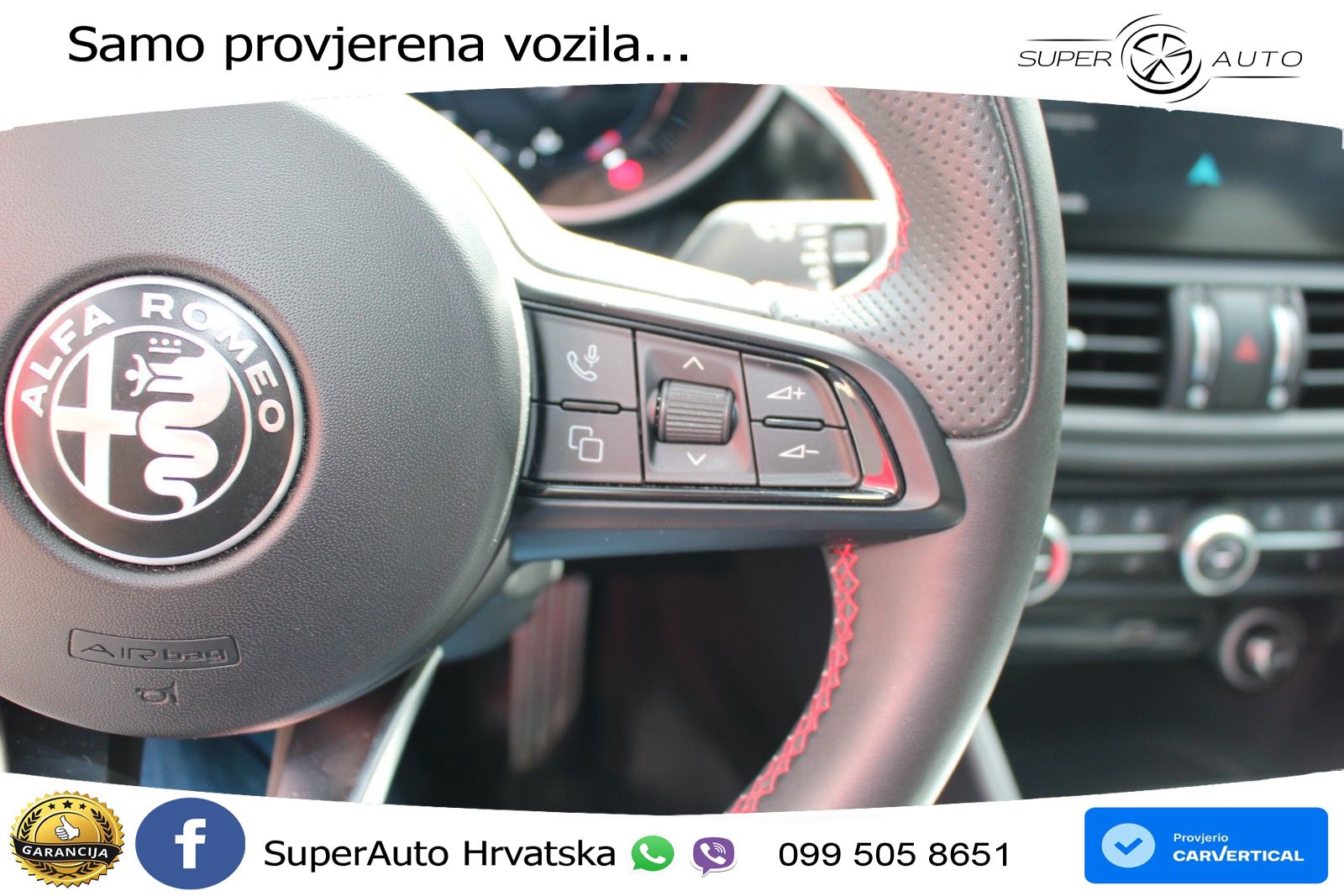 Alfa Romeo Giulia 2.0 Turbo (280 KS) Q4 Automatic LED+GR SJED+ACC