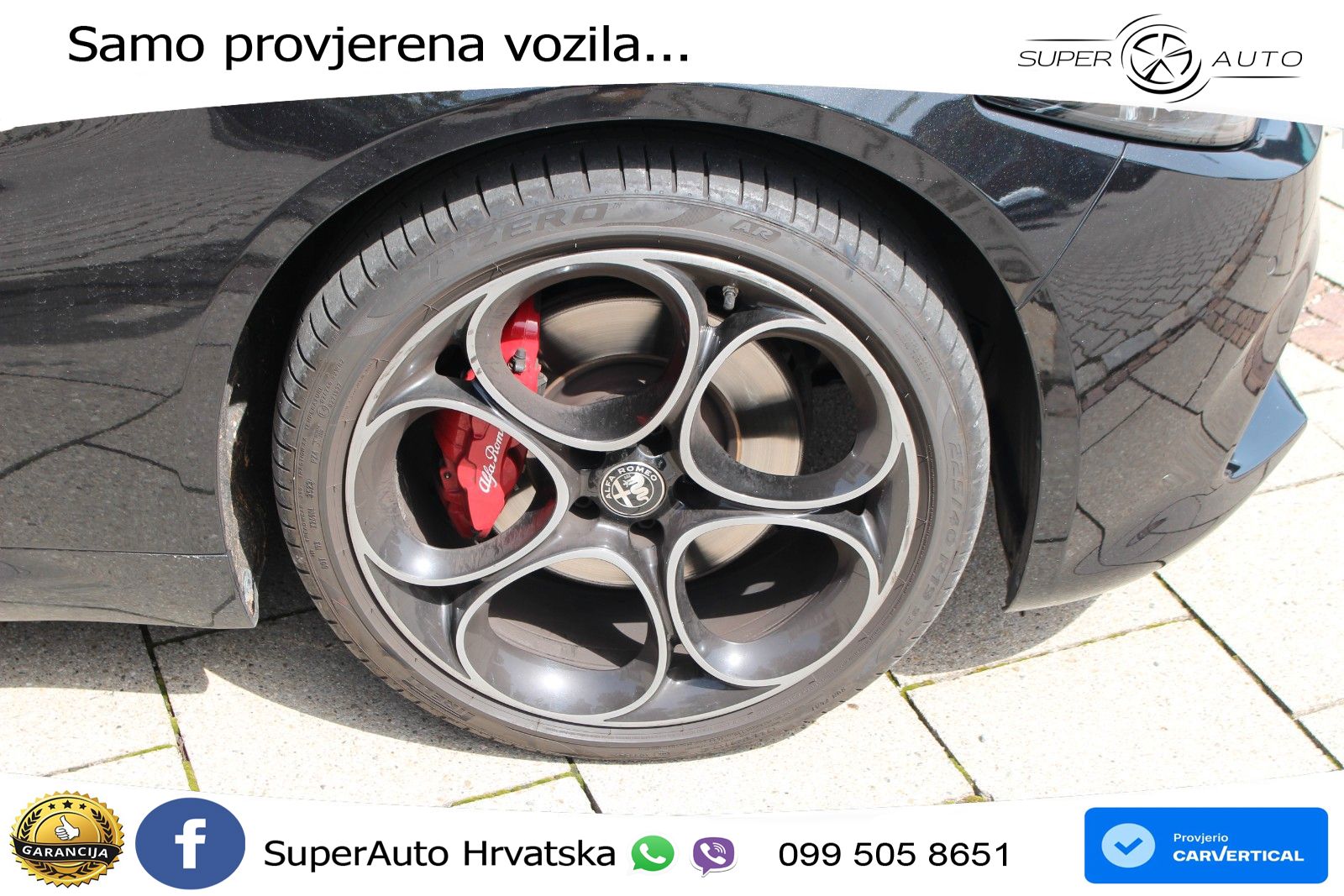 Alfa Romeo Giulia 2.0 Turbo (280 KS) Q4 Automatic LED+GR SJED+ACC