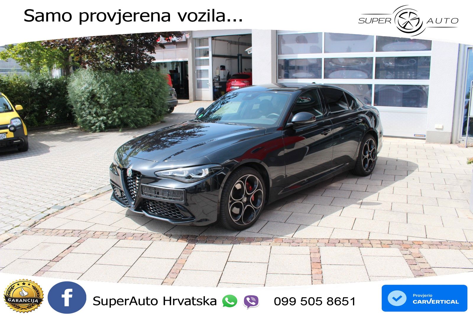 Alfa Romeo Giulia 2.0 Turbo (280 KS) Q4 Automatic LED+GR SJED+ACC