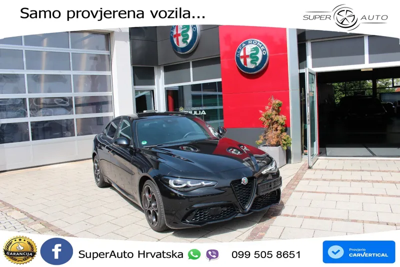 Alfa Romeo Giulia 2.0 Turbo (280 KS) Q4 Automatic LED+GR SJED+ACC
