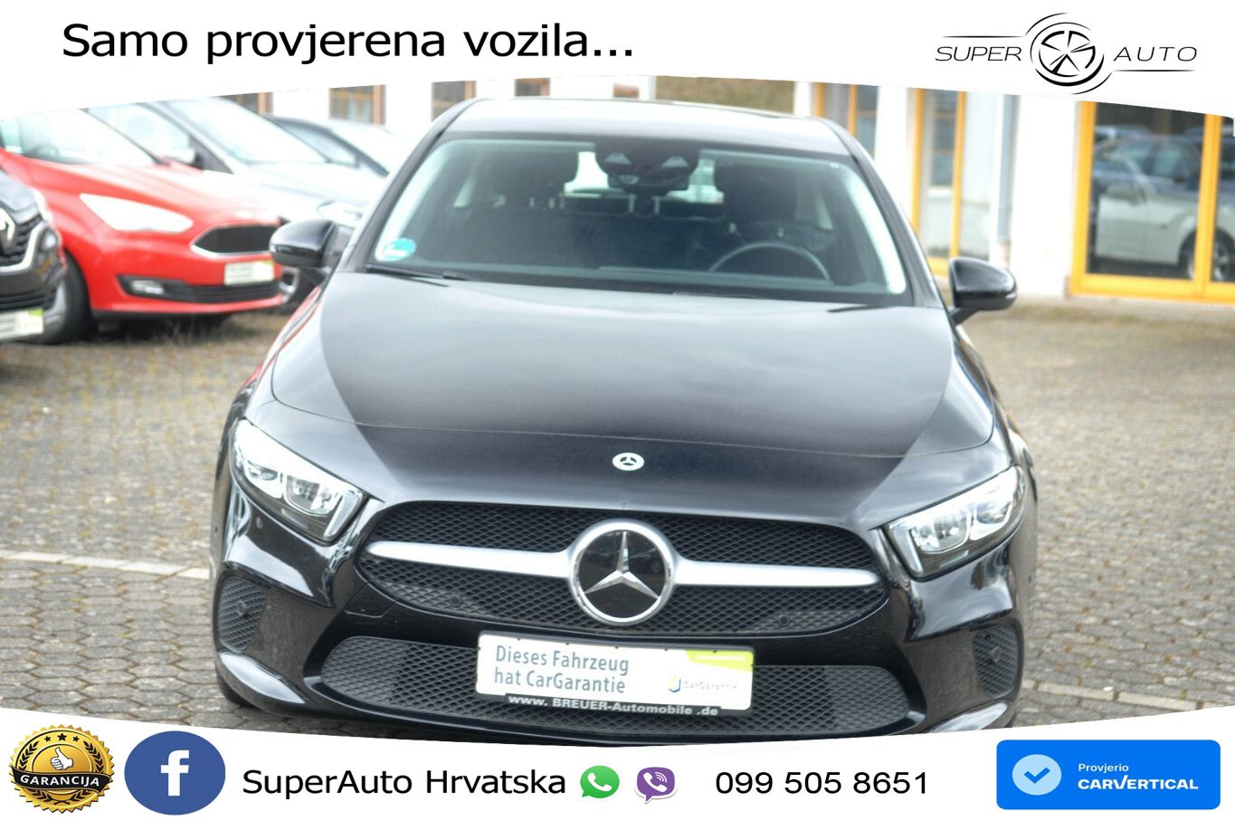 Mercedes-Benz A 180 7G-DCT LED+GR SJED+ACC