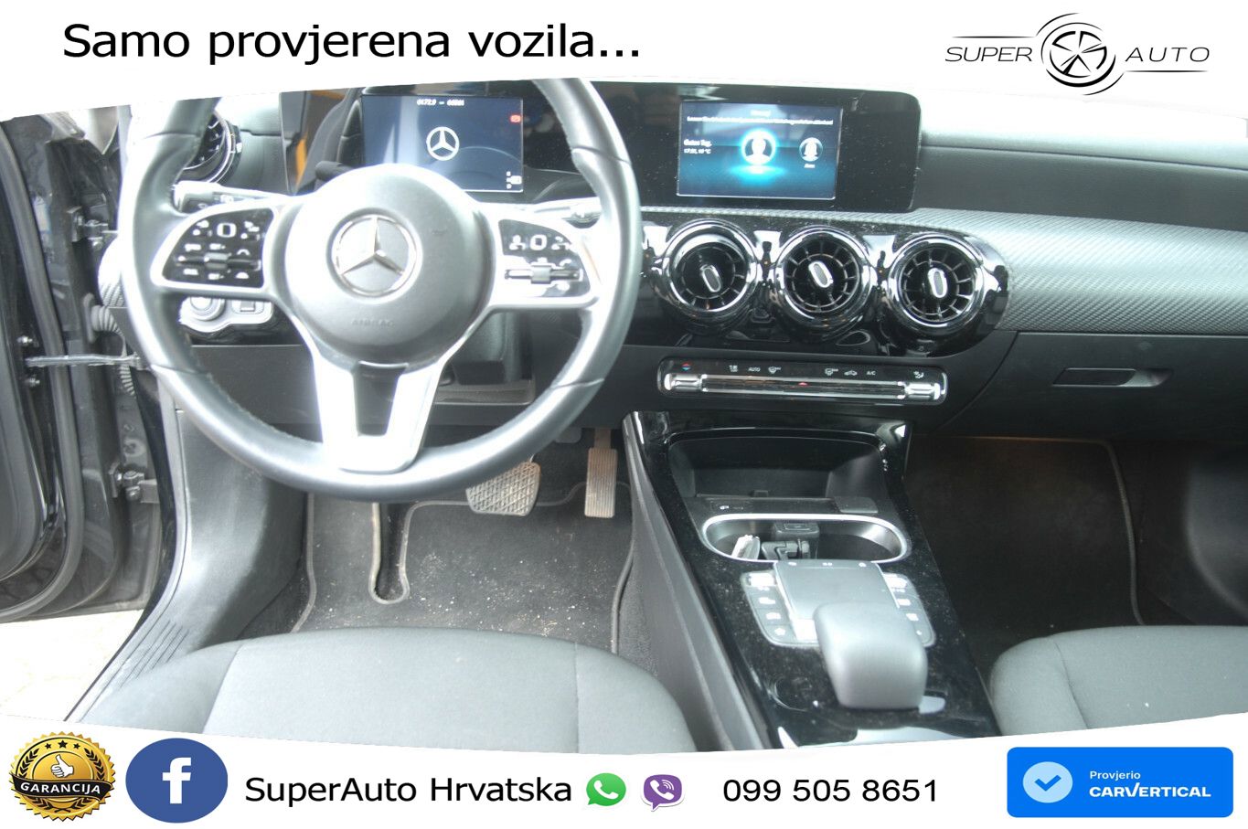 Mercedes-Benz A 180 7G-DCT LED+GR SJED+ACC