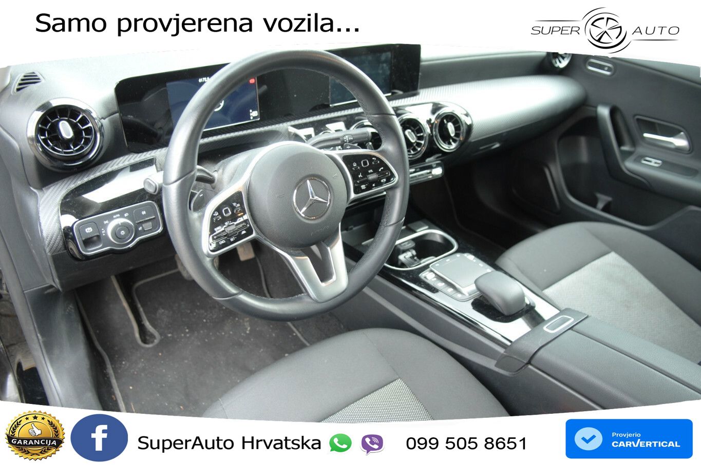 Mercedes-Benz A 180 7G-DCT LED+GR SJED+ACC