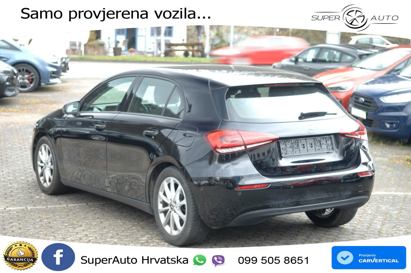 Mercedes-Benz A 180 7G-DCT LED+GR SJED+ACC