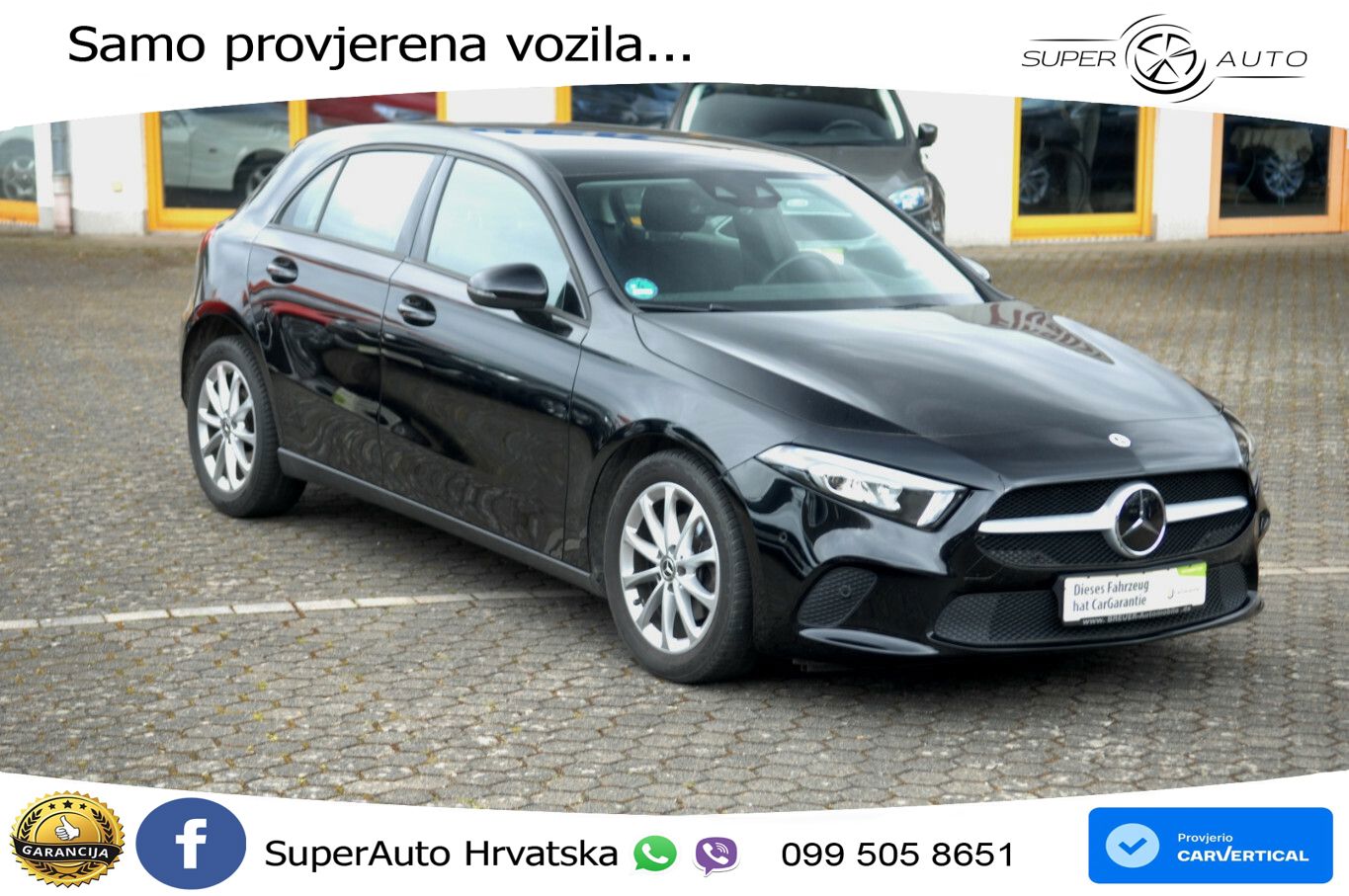 Mercedes-Benz A 180 7G-DCT LED+GR SJED+ACC