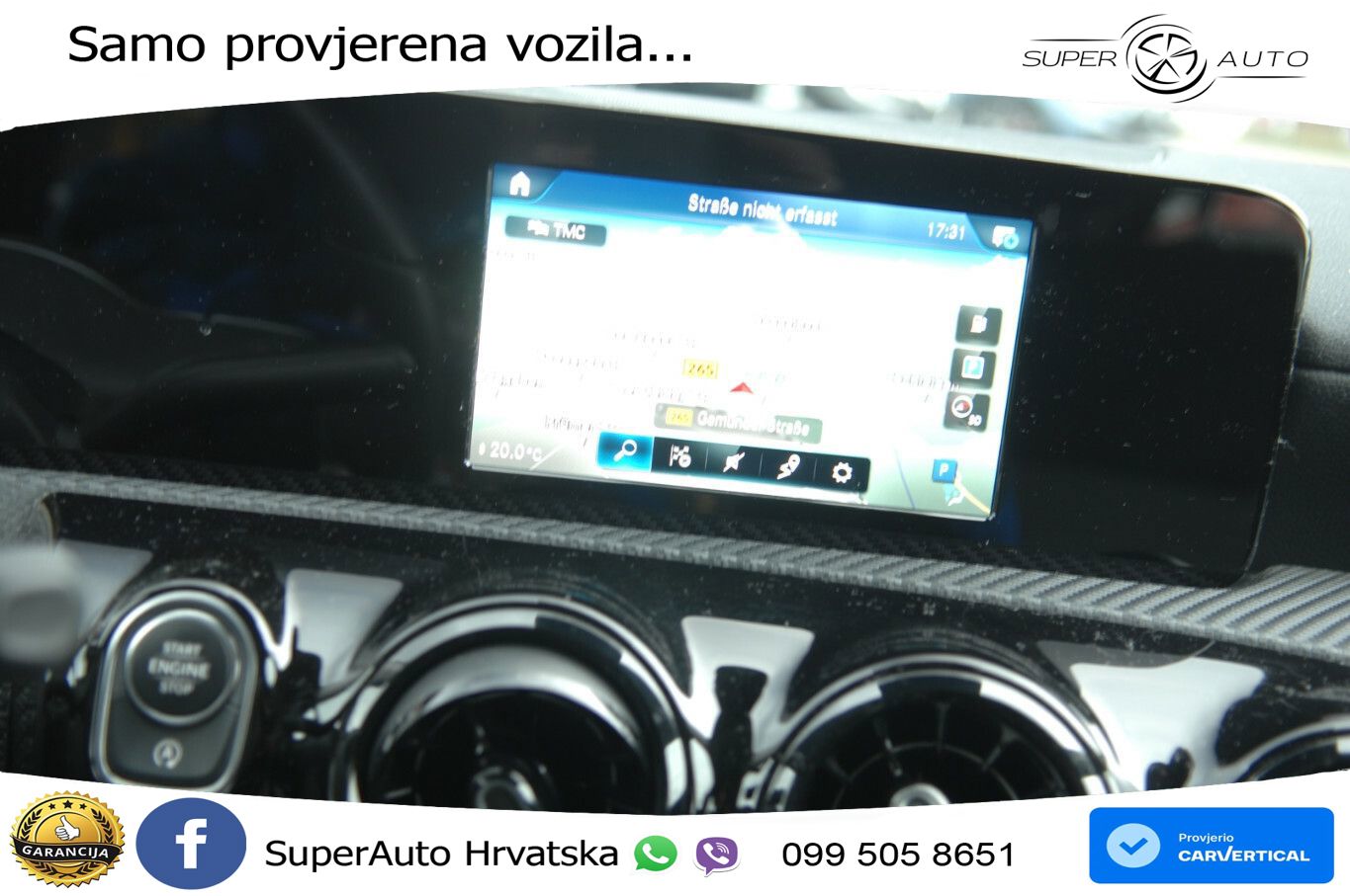 Mercedes-Benz A 180 7G-DCT LED+GR SJED+ACC