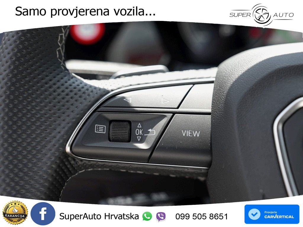 Audi A3 Limuzina 35 TFSI (150 KS) S tronic S line MATRIX+GR SJED+KAM