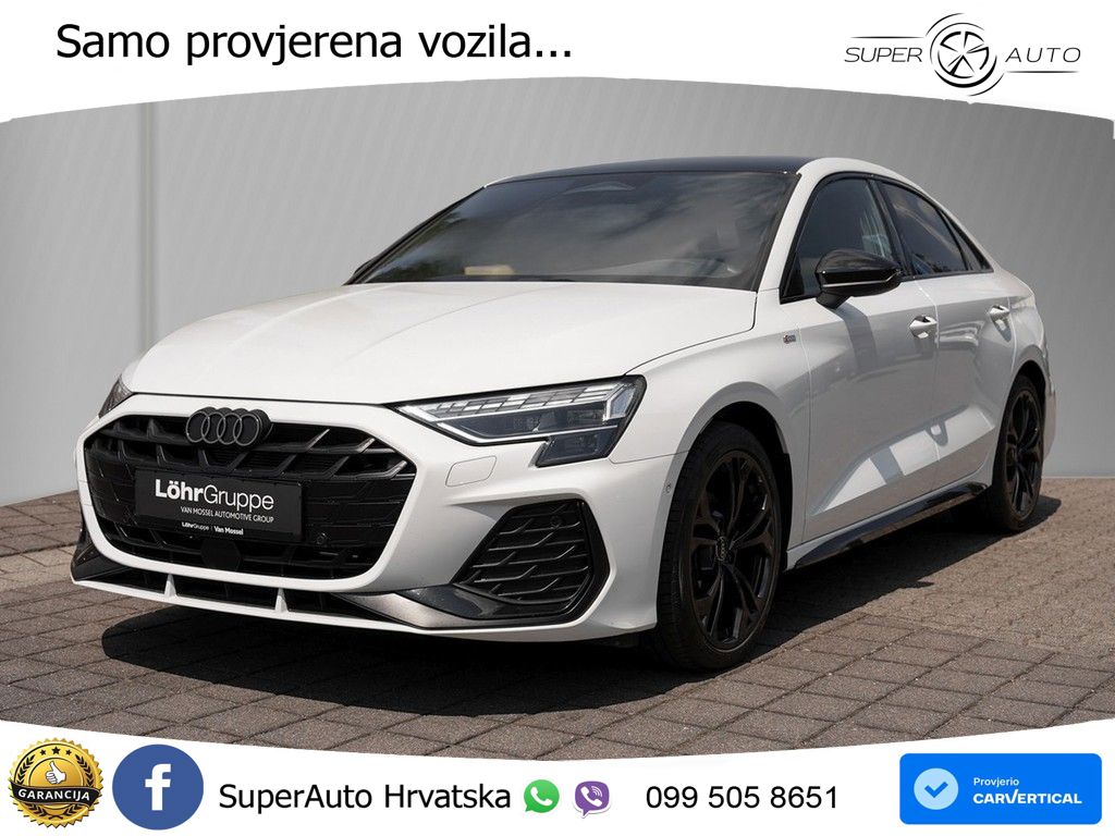 Audi A3 Limuzina 35 TFSI (150 KS) S tronic S line MATRIX+GR SJED+KAM