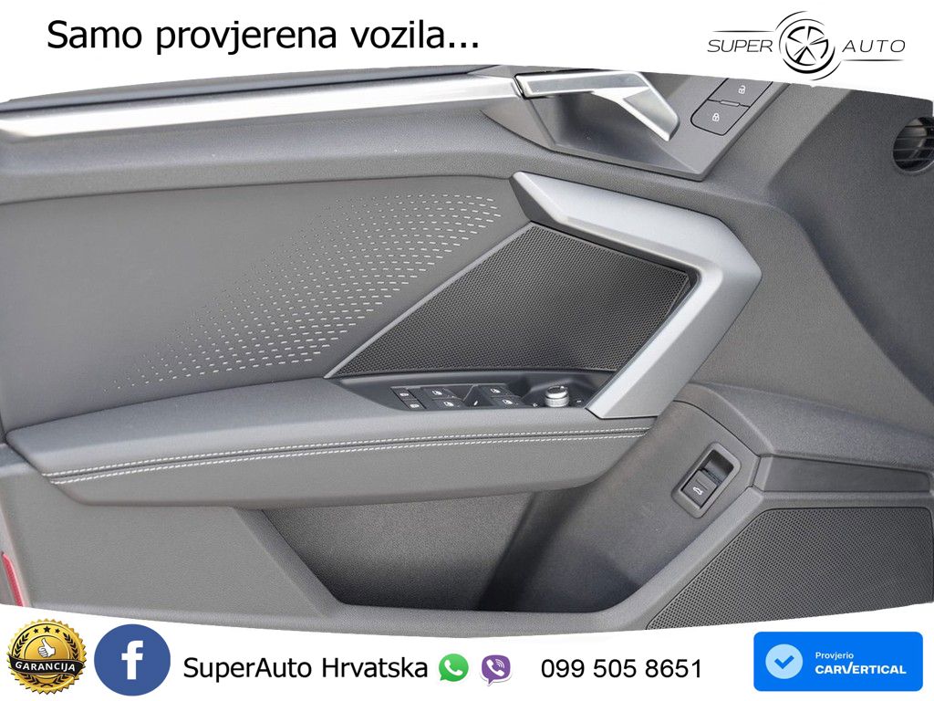 Audi A3 Limuzina 35 TFSI (150 KS) S tronic S line MATRIX+GR SJED+KAM