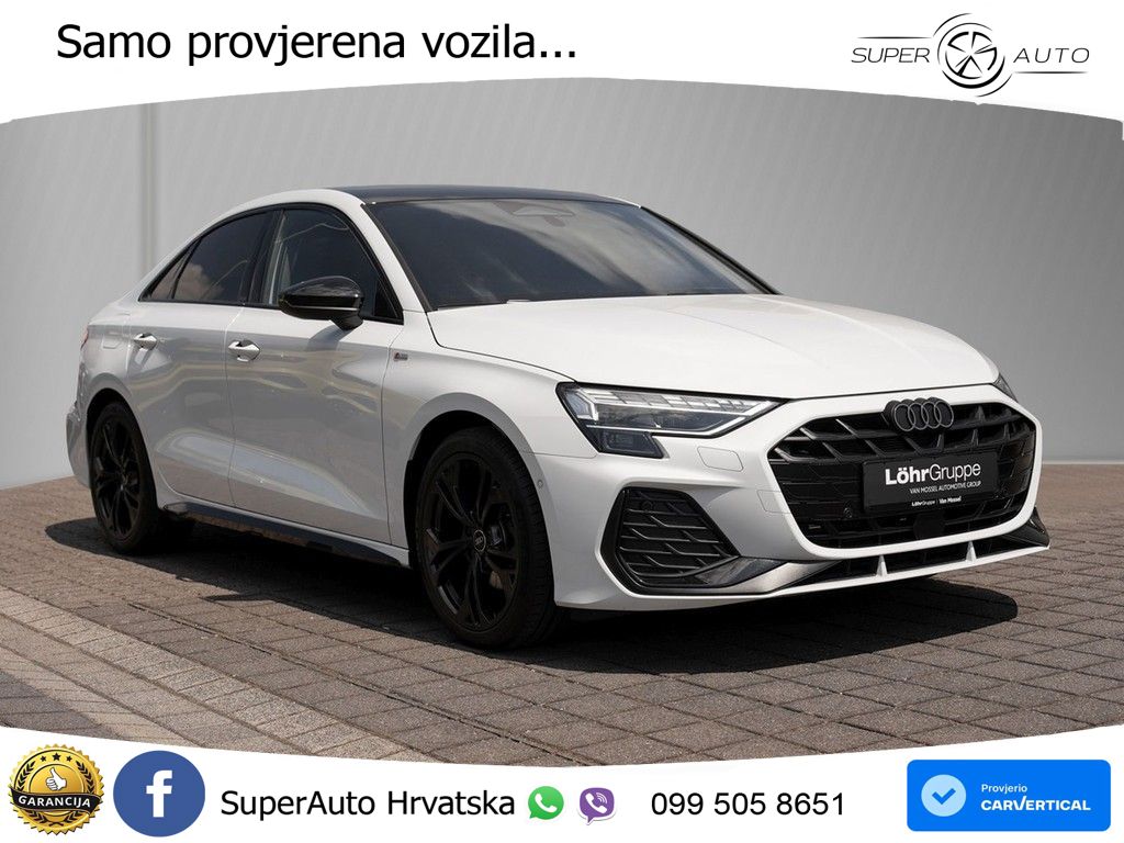 Audi A3 Limuzina 35 TFSI (150 KS) S tronic S line MATRIX+GR SJED+KAM