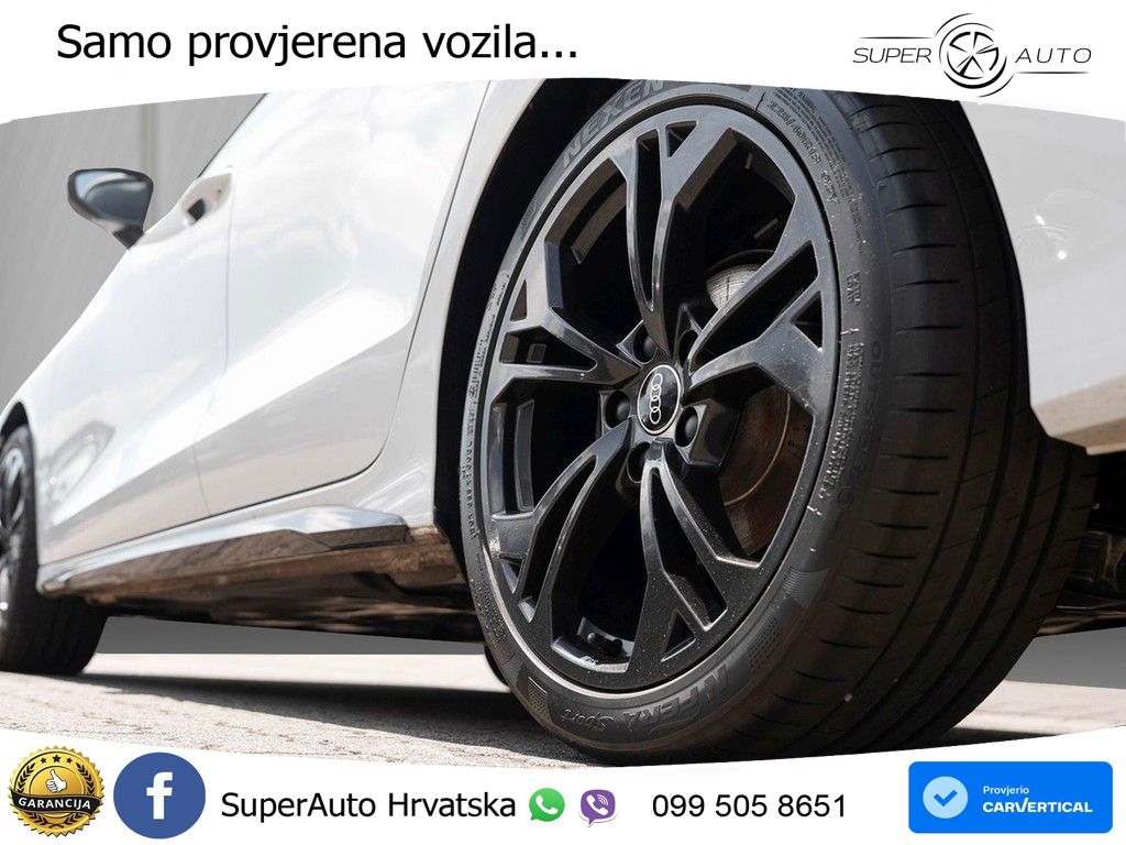 Audi A3 Limuzina 35 TFSI (150 KS) S tronic S line MATRIX+GR SJED+KAM