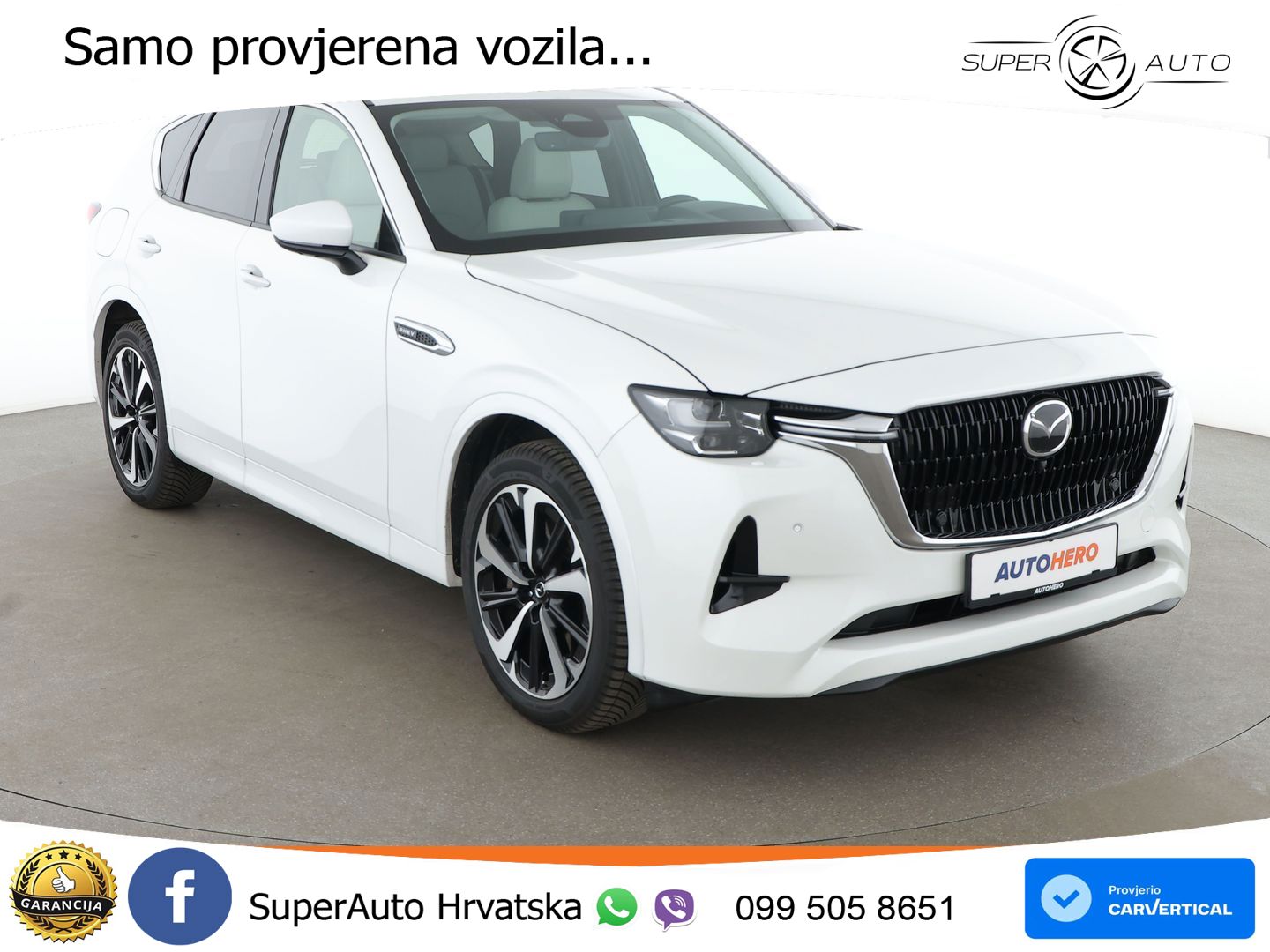 Mazda CX-60 2.5 e-Skyactiv (328 KS) AWD Automatic LED+GR SJED+ACC