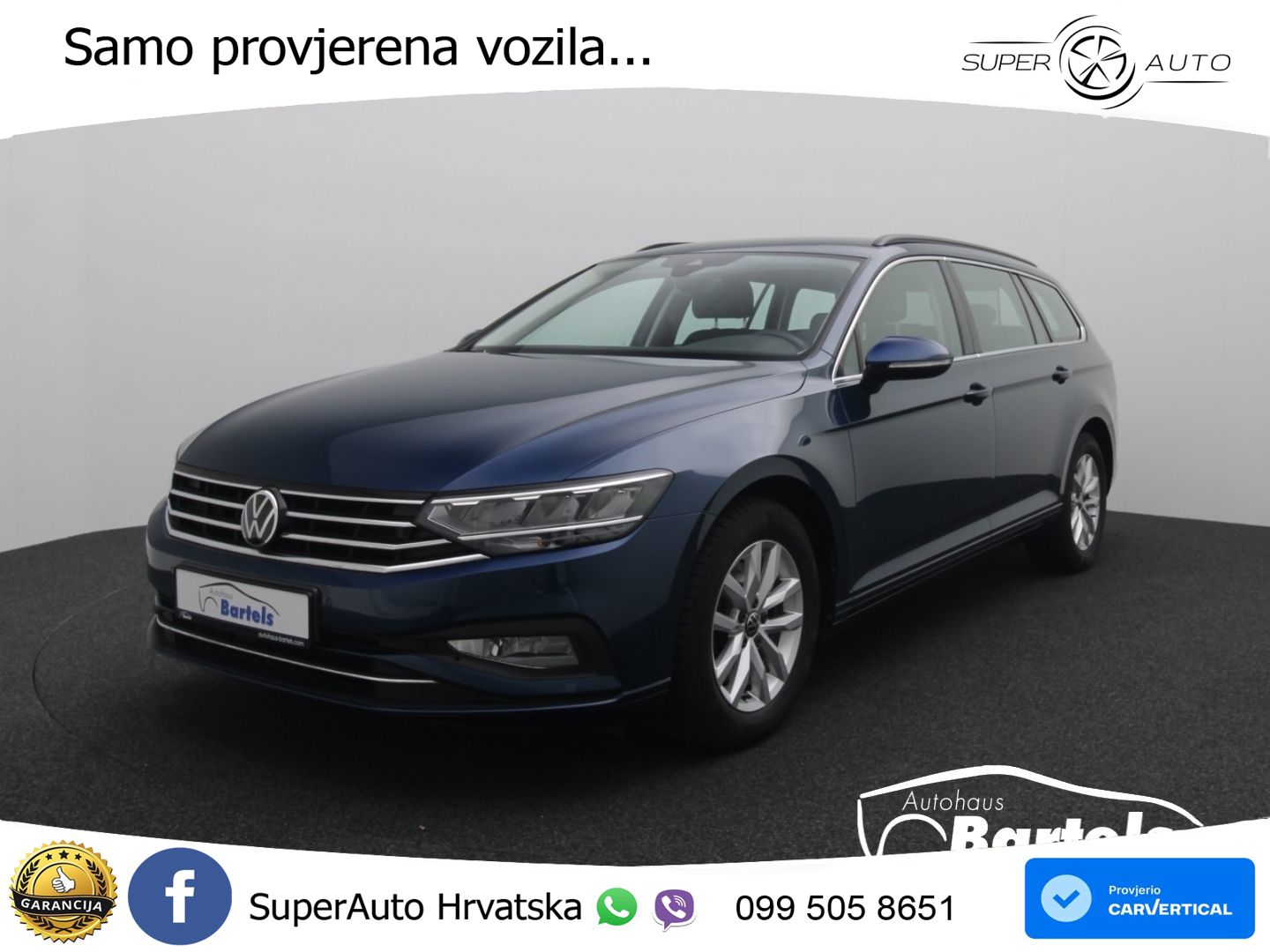 Volkswagen Passat Variant 2.0 TDI (150 KS) DSG Business LED+GR SJED+ACC