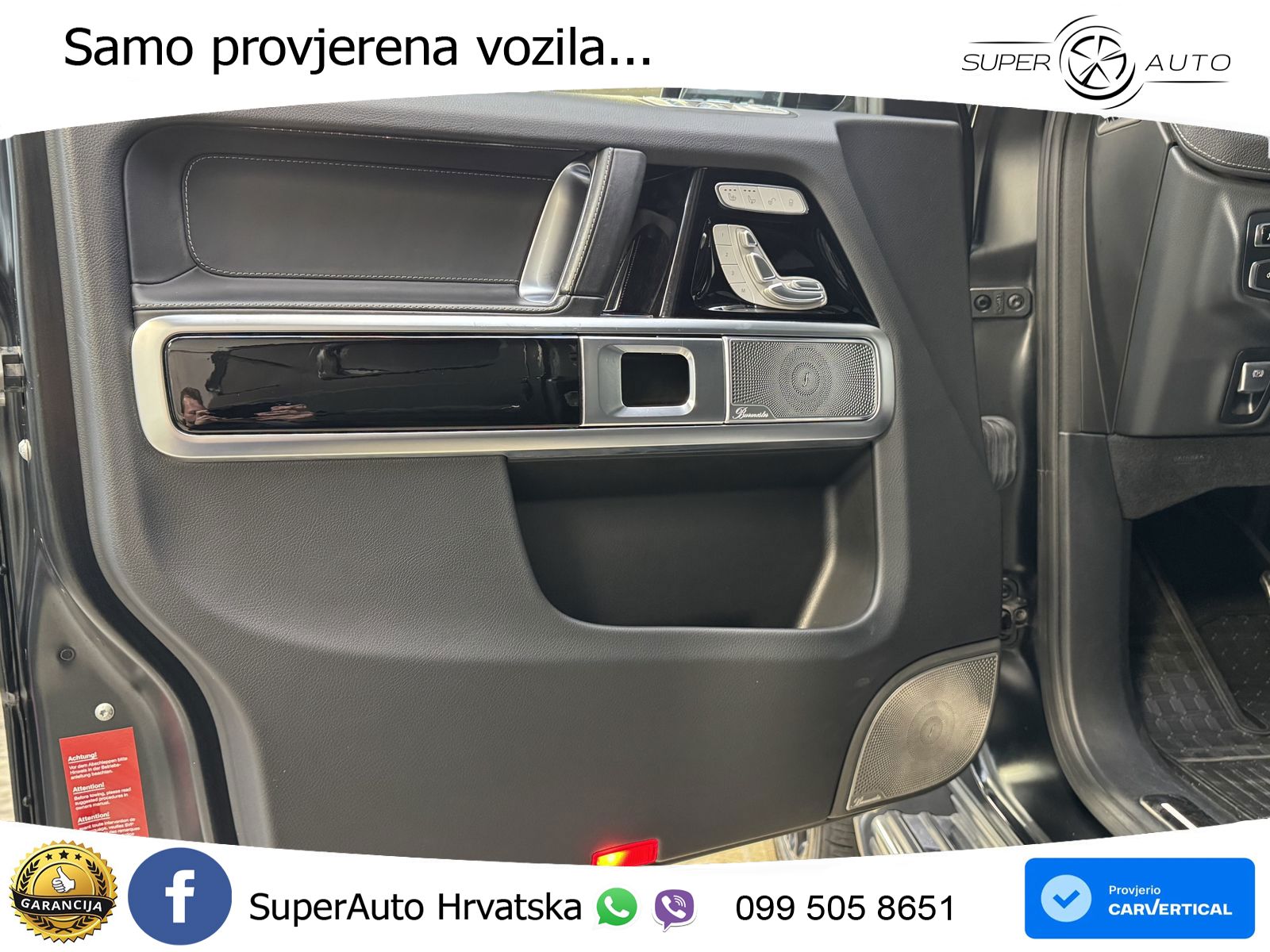 Mercedes AMG G 63 Long V8 (585 KS) 4MATIC 9G-TRONIC AMG SPEEDSHIFT PLUS LED+GR SJED+ACC