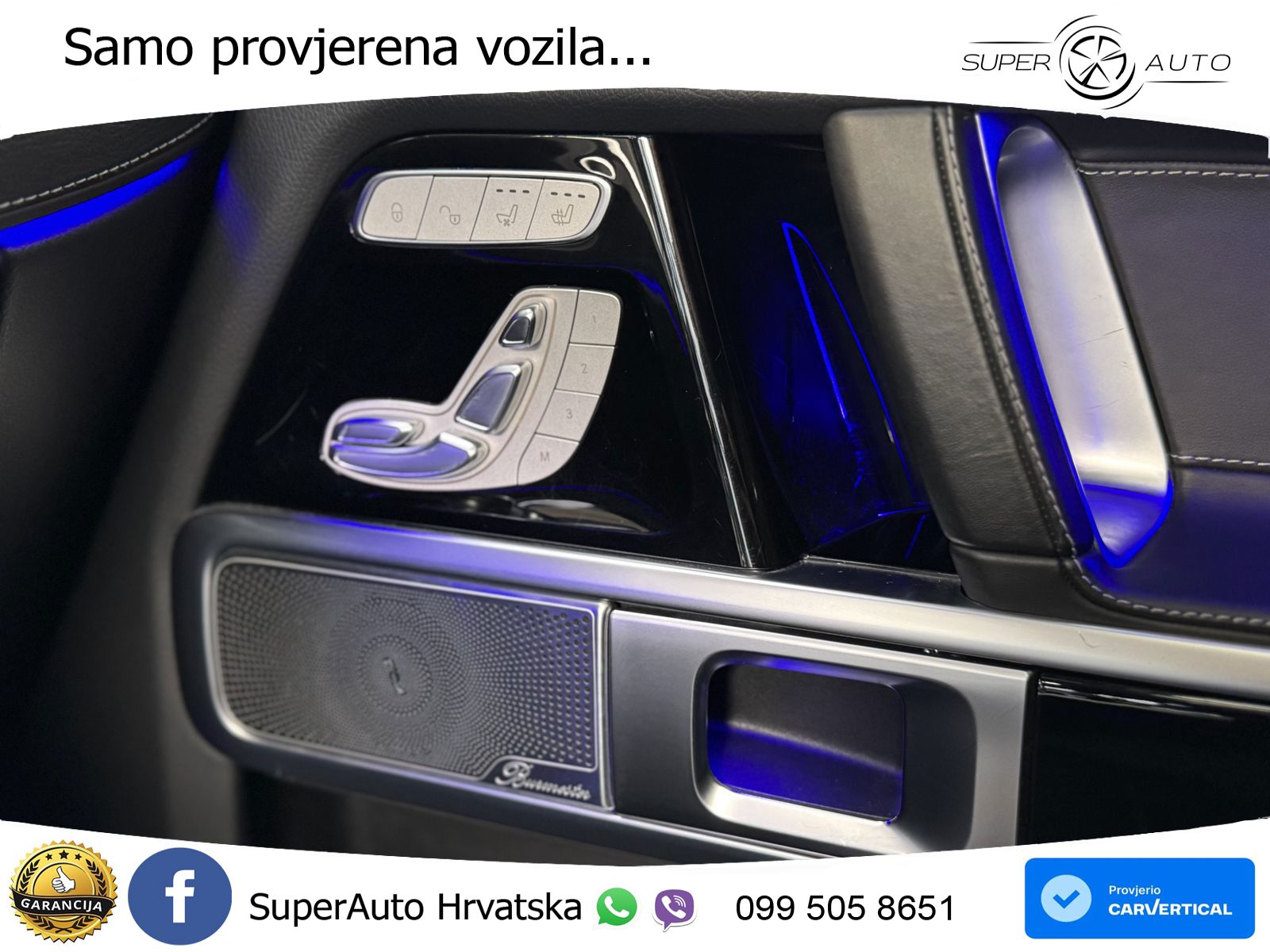 Mercedes AMG G 63 Long V8 (585 KS) 4MATIC 9G-TRONIC AMG SPEEDSHIFT PLUS LED+GR SJED+ACC